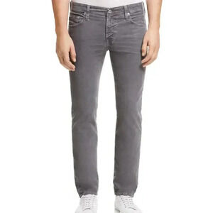 AG Adriano Goldschmied Charcoal Corduroy Trousers